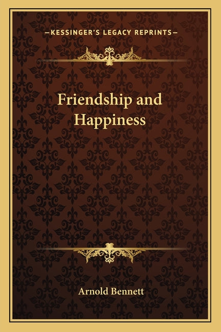 Friendship and Happiness