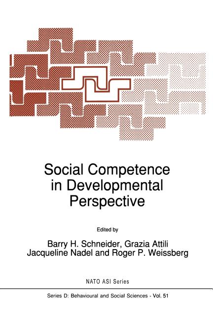 Social Competence in Developmental Perspective (Softcover Reprint of the Original 1st 1989)