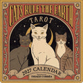 Cats Rule the Earth Tarot 2027 Wall Calendar