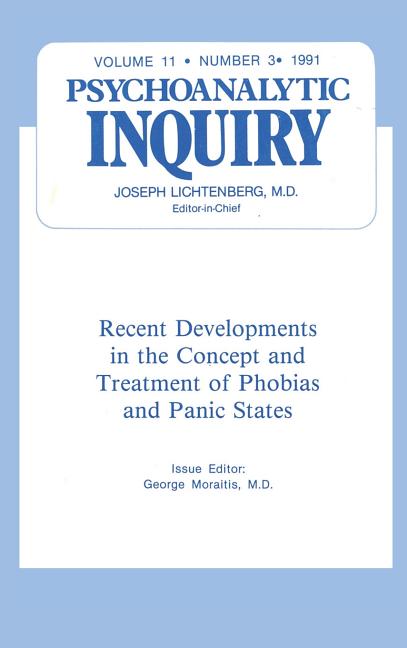 Recent Developments: Psychoanalytic Inquiry, 11.3