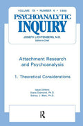 Attachment Research and Psychoanalysis: Psychoanalytic Inquiry, 19.4