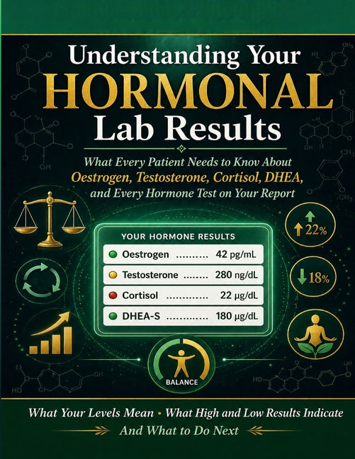 Understanding Your Hormonal Lab Results: Oestrogen, Testosterone, Cortisol, Insulin & Thyroid A plain-English guide for patients.