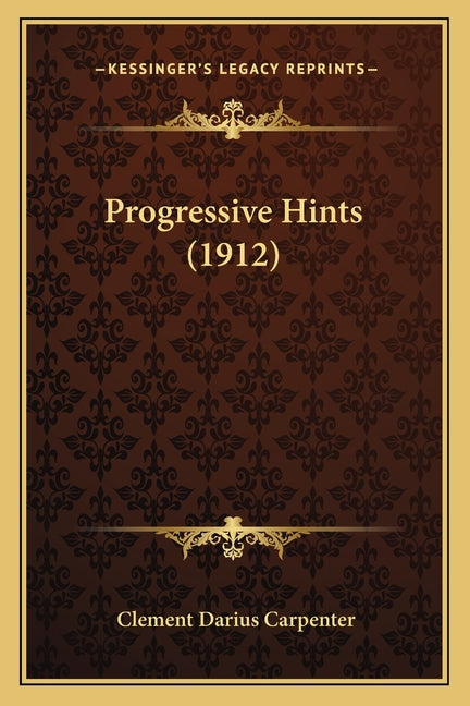Progressive Hints (1912)