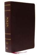 NKJV Study Bible, Bonded Leather, Burgundy, Full-Color, Thumb Indexed, Comfort Print: The Complete Resource for Studying God's Word
