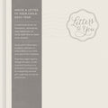 Letters to You -- Write a Letter to Your Child Each Year from Ages 1 to 18 -- A Beautiful, Gender Neutral Keepsake Book for Parents to Write Letters t