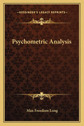 Psychometric Analysis