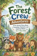 The Forest Crew Adventures: A Fun Animal Story About Friendship, Teamwork, and Exploring Nature for 7-Year-Olds