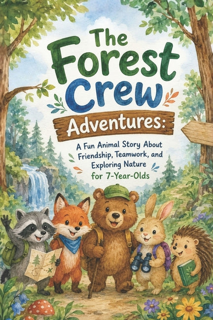 The Forest Crew Adventures: A Fun Animal Story About Friendship, Teamwork, and Exploring Nature for 7-Year-Olds
