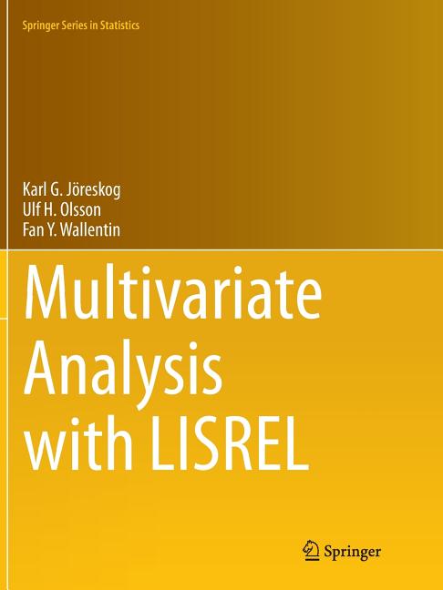 Multivariate Analysis with Lisrel (Softcover Reprint of the Original 1st 2016)