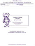 MacArthur Inventario del Desarrollo de Habilidades Comunicativas (Inventario): Inventario I: Primeras Palabras Y Gestos