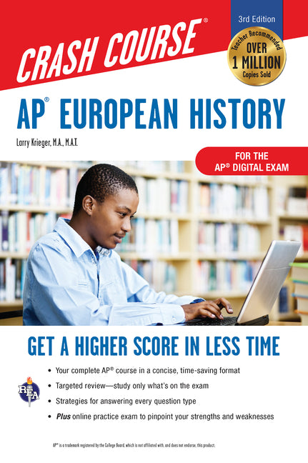 Ap(r) European History Crash Course, Book + Online: Get a Higher Score in Less Time (Third Edition, Revised)