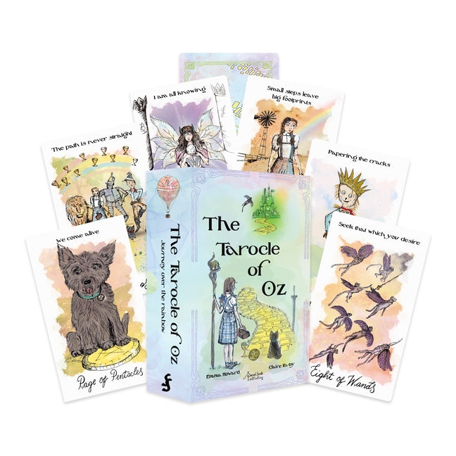 The Tarocle(tm) of Oz: Journey Over the Rainbow (78 Full-Color Cards and 193-Page Full-Color Guidebook)