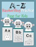 A-Z Handwriting Practice Page for Kids: Children's Word Books - Learn to Write Workbook, Alphabet Handwriting Practice workbook for kids, ABC print ha