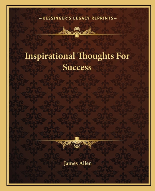 Inspirational Thoughts For Success
