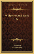Willpower And Work (1921)