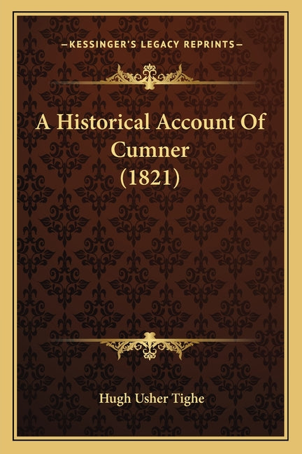 A Historical Account Of Cumner (1821)