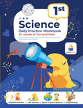 1st Grade Science: Daily Practice Workbook 20 Weeks of Fun Activities (Physical, Life, Earth and Space Science, Engineering Video Explanations Include