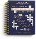 Renew Your Mind: Devotional Crossword Puzzle Book (36 Daily Devotions with Inspiring Activities to Refresh Your Soul) - The Perfect Gift for Christian