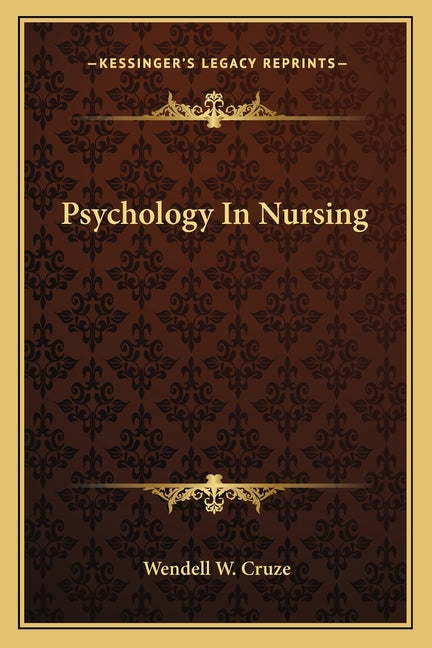 Psychology In Nursing