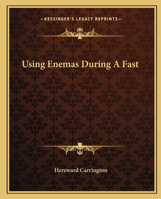 Using Enemas During A Fast