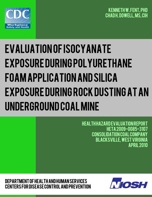Evaluation of Isocyanate Exposure during Polyurethane Foam Application and Silica Exposure during Rock Dusting at an Underground Coal Mine: Health Haz