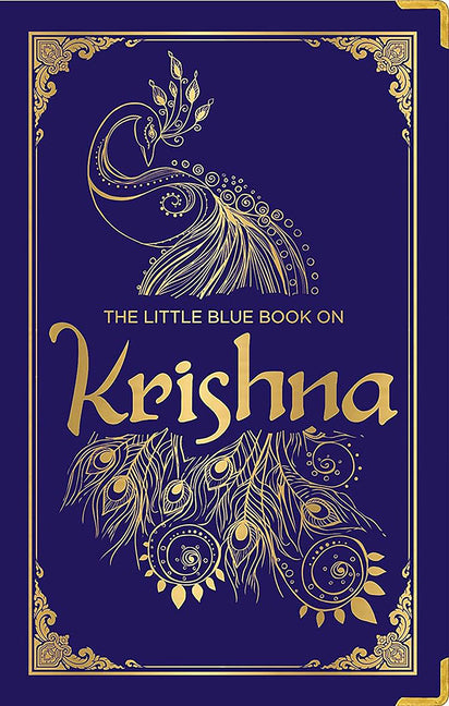 The Little Blue Book on Krishna: (Deluxe Silk Hardbound)
