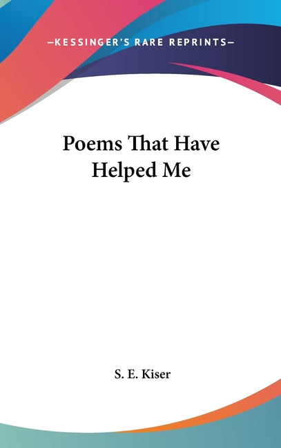 Poems That Have Helped Me