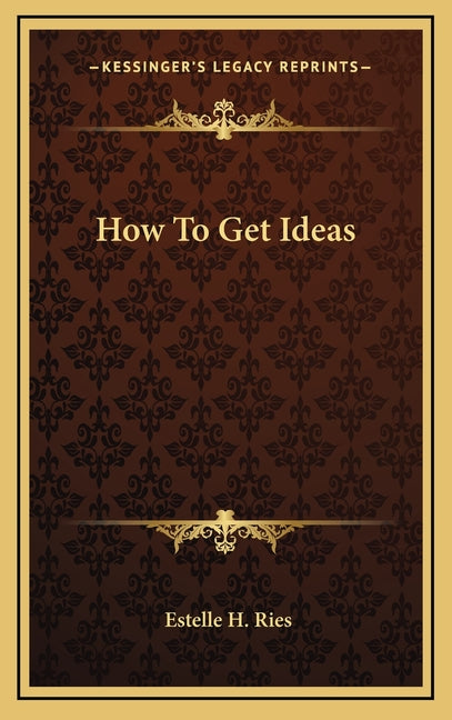 How To Get Ideas