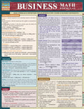 Business Math Formulas: Quickstudy Laminated Reference Guide