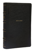 Nkjv, Reference Bible, Personal Size Large Print, Leathersoft, Black, Red Letter Edition, Comfort Print: Holy Bible, New King James Version