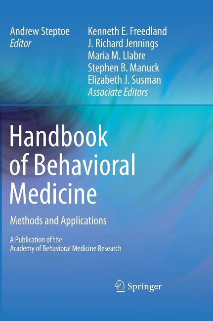 Handbook of Behavioral Medicine: Methods and Applications (2010)