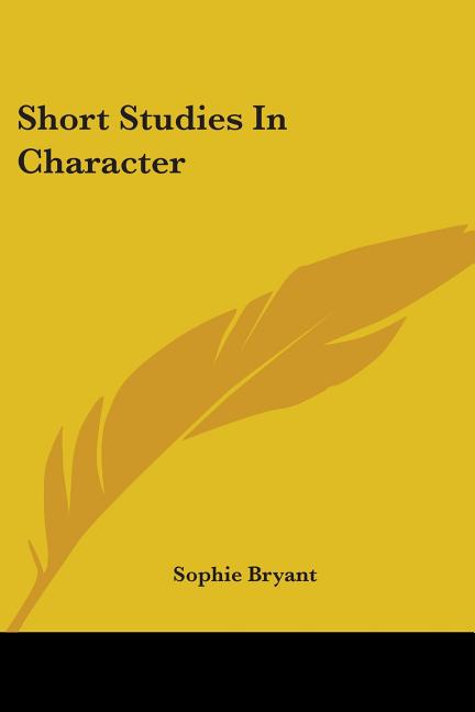 Short Studies In Character