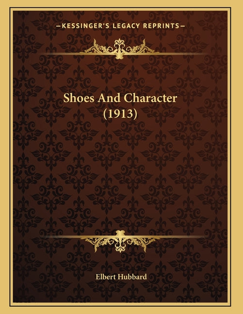 Shoes And Character (1913)