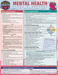 Mental Health - Signs & Support: A Quickstudy Laminated Reference Guide (First Edition, New)