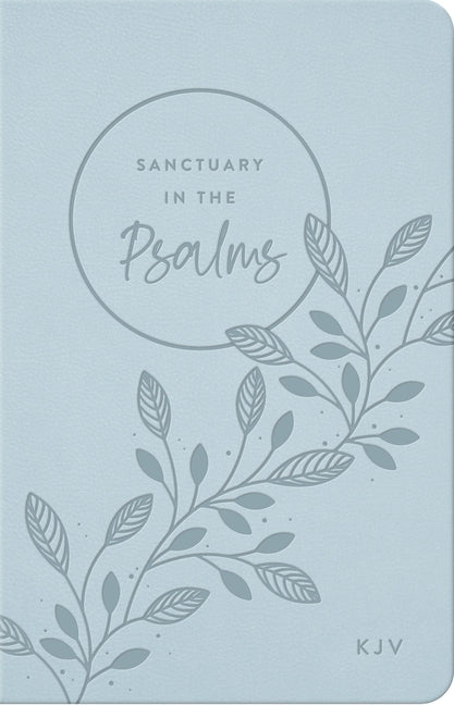 Kjv, Sanctuary in the Psalms: Promise Book, Leathersoft, Blue
