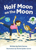 Half Moon on the Moon
