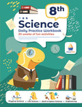 8th Grade Science: Daily Practice Workbook 20 Weeks of Fun Activities (Physical, Life, Earth and Space Science, Engineering Video Explanations Include