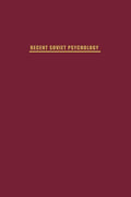 Recent Soviet Psychology