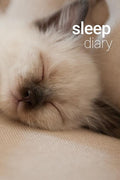 Sleep Diary Sleepy Siamese Kitten