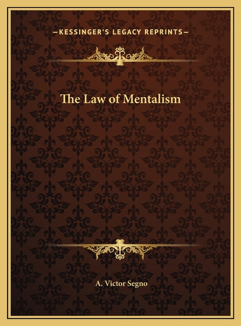 The Law of Mentalism